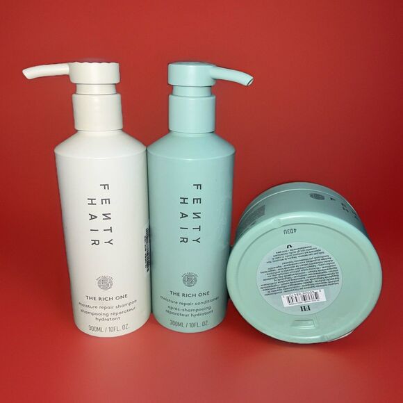 Fenty Hair The Rich One Moisture Repair Shampoo & Conditioner Full Size  Sealed - Picture 8 of 13